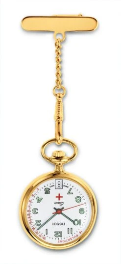 Tissot TISSOT PENDANTS T81.7.222.12 Taschenuhr Schwesternuhr – Pulsskala