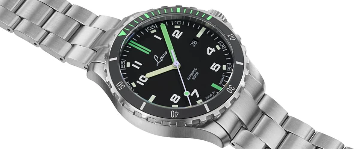 Laco Amazonas.MB 862107.MB Herren Automatikuhr Made In Germany 2 Laco Amazonas.MB 862107.MB Herren Automatikuhr Made In Germany – Bild 2