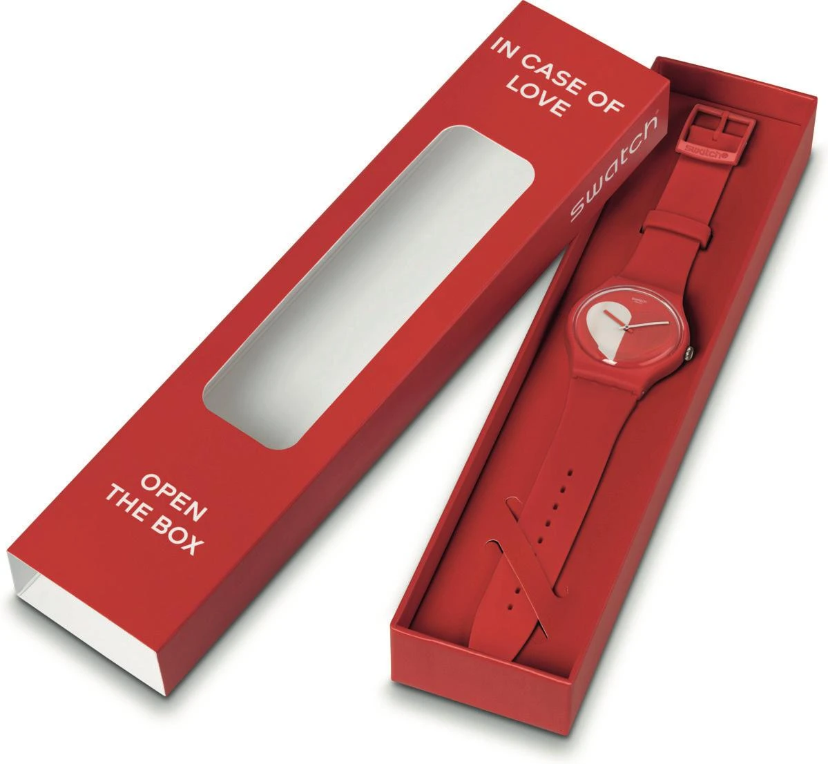 Swatch HALF <3 WHITE SO29Z112 Unisexuhr 2 Swatch HALF <3 WHITE SO29Z112 Unisexuhr – Bild 2