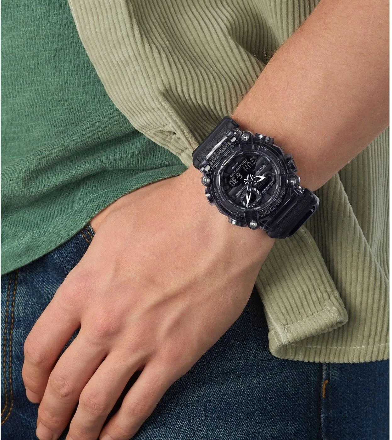 Casio G-Shock Classic GA-900SKE-8AER Herrenarmbanduhr 2 Casio G-Shock Classic GA-900SKE-8AER Herrenarmbanduhr – Bild 2