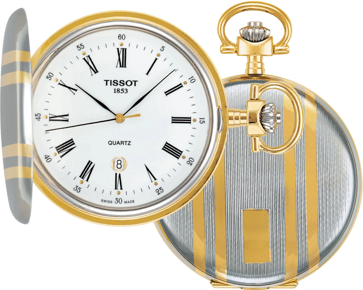 Tissot TISSOT SAVONNETTE T83.8.553.13 Taschenuhr 1 Tissot TISSOT SAVONNETTE T83.8.553.13 Taschenuhr