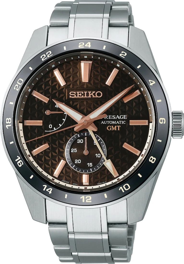 Seiko Presage Presage Automatik GMT SPB275J1 Herren Automatikuhr 200m Wasserdicht 1 Seiko Presage Presage Automatik GMT SPB275J1 Herren Automatikuhr 200m Wasserdicht