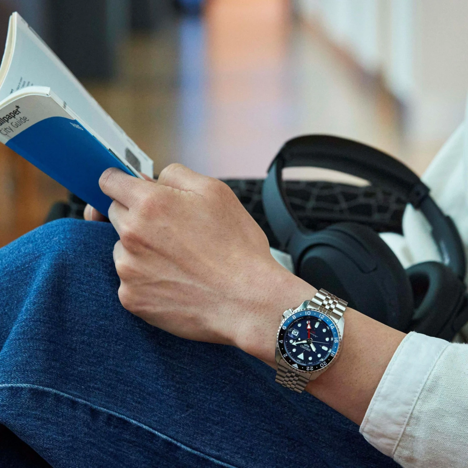 Seiko 5 Sports Automatik GMT SSK003K1 Herren Automatikuhr 8 Seiko 5 Sports Automatik GMT SSK003K1 Herren Automatikuhr – Bild 8