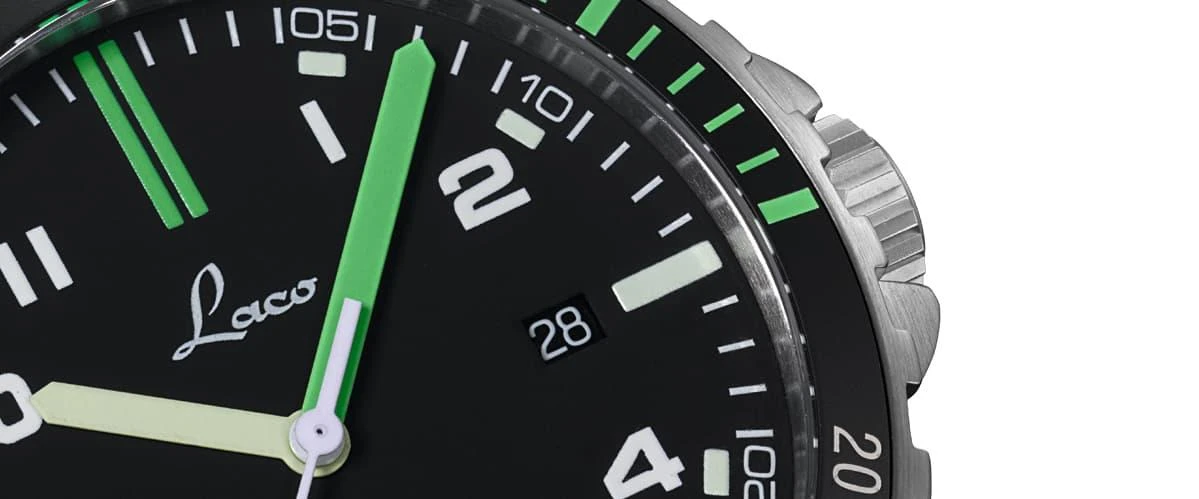 Laco Amazonas.MB 862107.MB Herren Automatikuhr Made In Germany 3 Laco Amazonas.MB 862107.MB Herren Automatikuhr Made In Germany – Bild 3