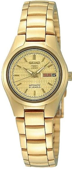 Seiko Ladies SYMC18K1 Damen Automatikuhr Retro