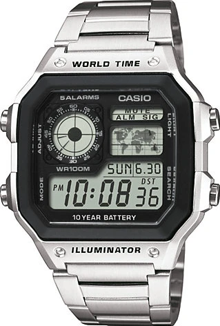 Casio Collection Men AE-1200WHD-1AVEF Digitaluhr Für Herren 1 Casio Collection Men AE-1200WHD-1AVEF Digitaluhr Für Herren