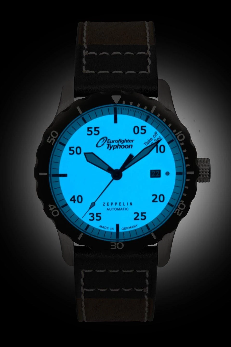 Zeppelin Eurofighter 72685 Herren Automatikuhr 3 Zeppelin Eurofighter 72685 Herren Automatikuhr – Bild 3