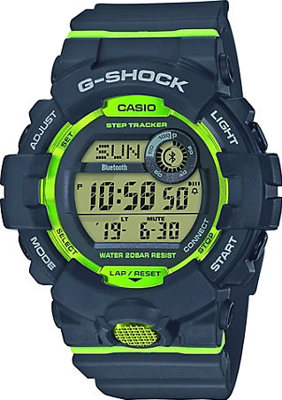 Casio G-Shock G-SHOCK G-SQUAD GBD-800-8ER Smartwatch Bluetooth-Technologie 1 Casio G-Shock G-SHOCK G-SQUAD GBD-800-8ER Smartwatch Bluetooth-Technologie