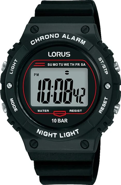 Lorus Sports R2313PX9 Digitaluhr Für Herren Mit Alarm 1 Lorus Sports R2313PX9 Digitaluhr Für Herren Mit Alarm
