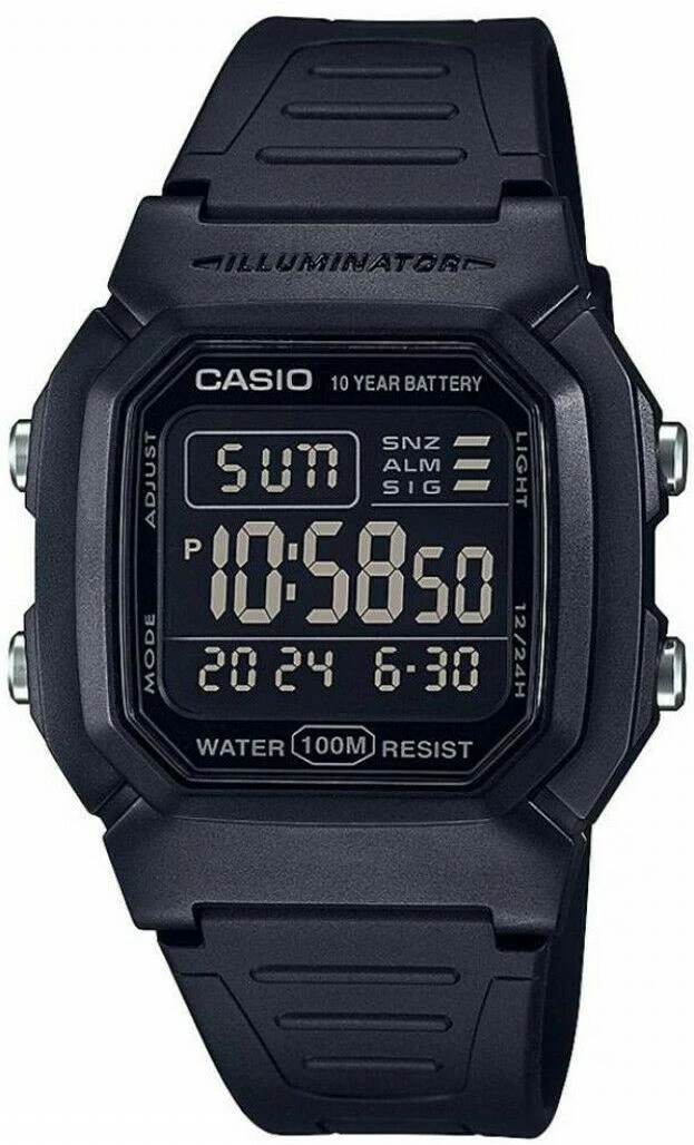 Casio Collection Men W-800H-1BVES Digitaluhr Für Herren 1 Casio Collection Men W-800H-1BVES Digitaluhr Für Herren