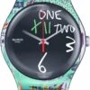 Swatch ISHTAR BY JEAN-MICHEL BASQUIAT SUOZ356 Unisexuhr