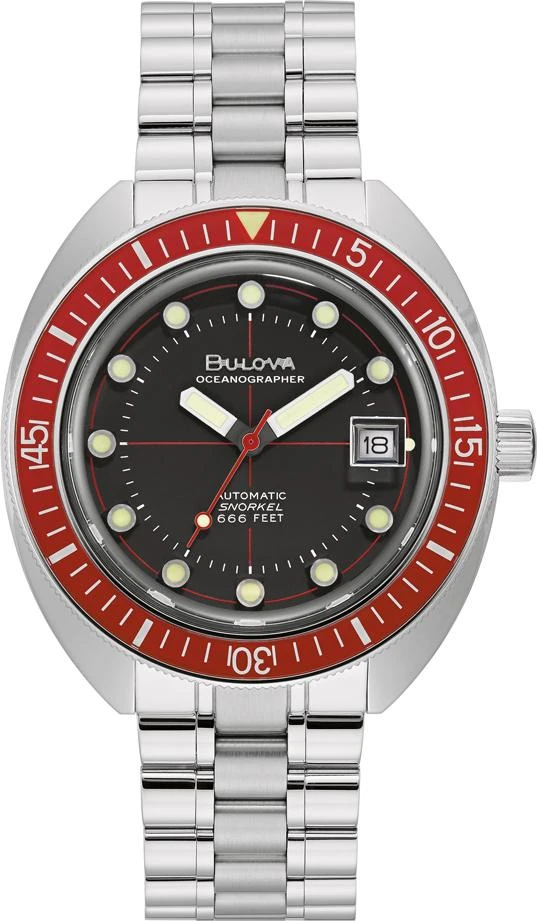Bulova Oceanographer 96B343 Herren Automatikuhr 1 Bulova Oceanographer 96B343 Herren Automatikuhr