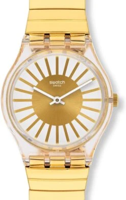 Swatch RAYON DE SOLEIL L GE248A Unisexuhr Swiss Made