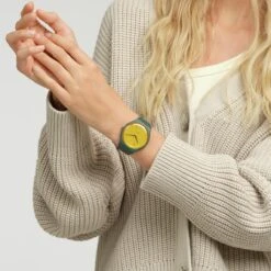 Swatch GOLD IN THE GARDEN SO29G103 Unisexuhr -Swatch || Tissot Verkäufe a58bad0e edd5 47b3 b0af d44a0fffa8c2