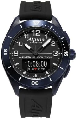 Alpina Geneve AlpinerX Alive AL-284LBBW5NAQ6 Herrenarmbanduhr SmartWatch
