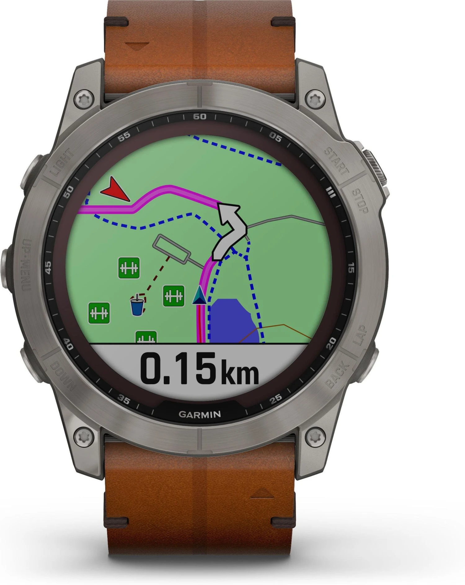 Garmin FENIX® 7X SOLAR TITAN 010-02541-19 Smartwatch Bluetooth, GPS, Pulsmessung 3 Garmin FENIX® 7X SOLAR TITAN 010-02541-19 Smartwatch Bluetooth, GPS, Pulsmessung – Bild 3