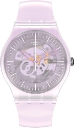 Swatch PINK MIST SUOK155 Unisexuhr