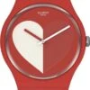 Swatch HALF <3 WHITE SO29Z112 Unisexuhr