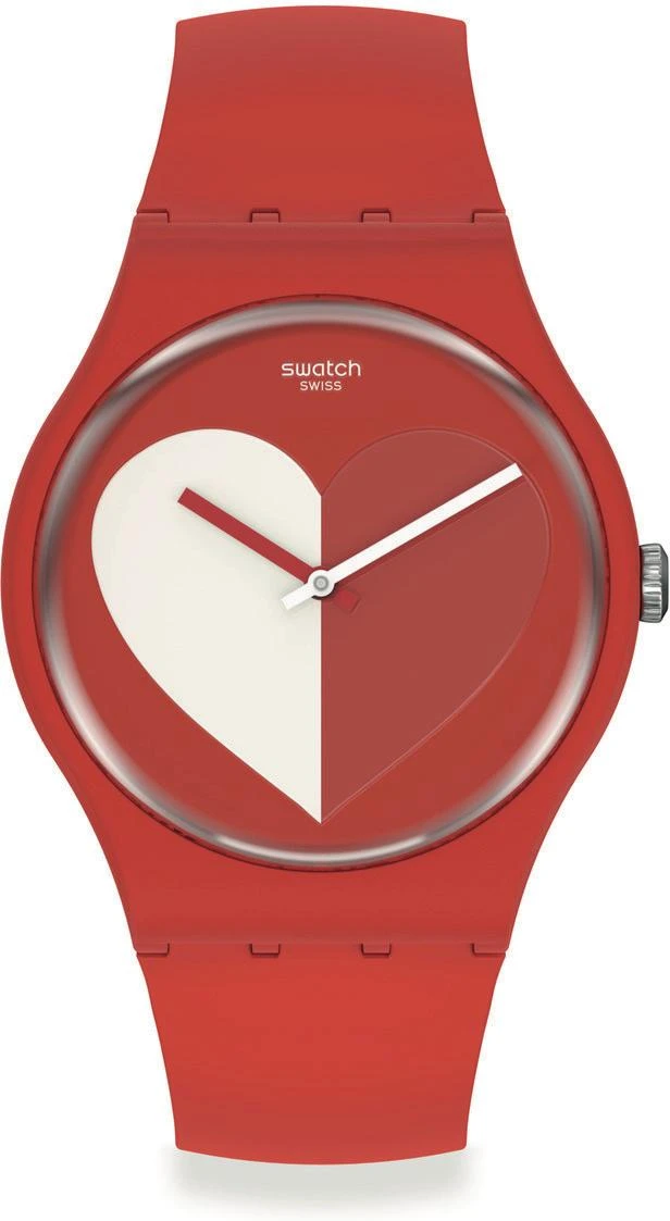 Swatch HALF <3 WHITE SO29Z112 Unisexuhr 1 Swatch HALF <3 WHITE SO29Z112 Unisexuhr