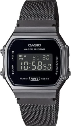 Casio VINTAGE ICONIC A168WEMB-1BEF Herrenarmbanduhr Mit Alarm