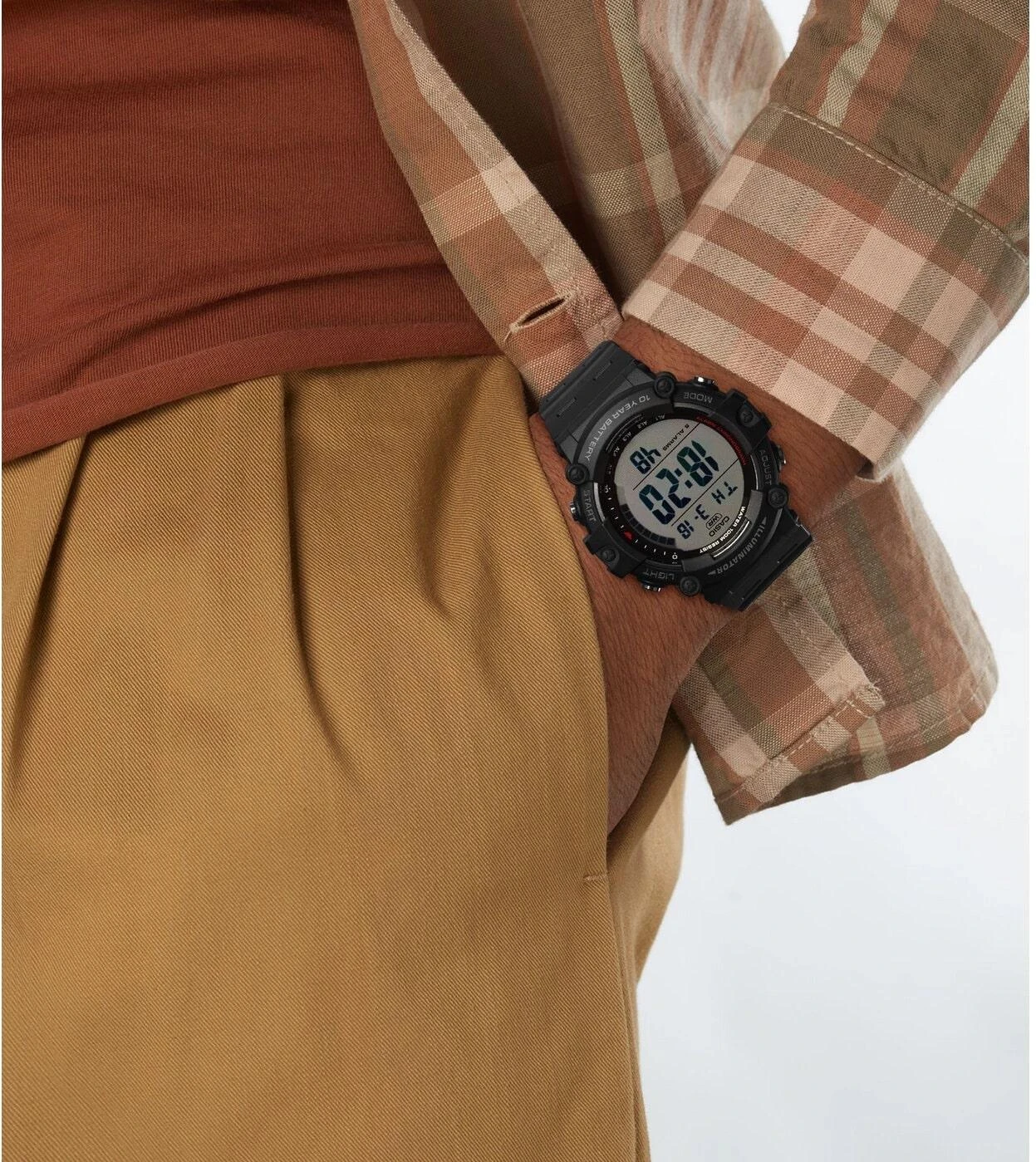 Casio Collection Men AE-1500WH-1AVEF Herrenarmbanduhr 2 Casio Collection Men AE-1500WH-1AVEF Herrenarmbanduhr – Bild 2