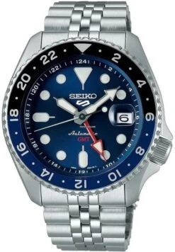 Seiko 5 Sports Automatik GMT SSK003K1 Herren Automatikuhr