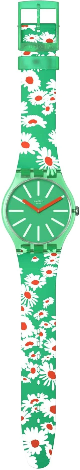 Swatch MEADOW FLOWERS SO29G104 Unisexuhr 2 Swatch MEADOW FLOWERS SO29G104 Unisexuhr – Bild 2