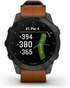 Garmin EPIX™ SAPPHIRE TITAN 010-02582-30 Smartwatch Bluetooth, GPS, Pulsmessung