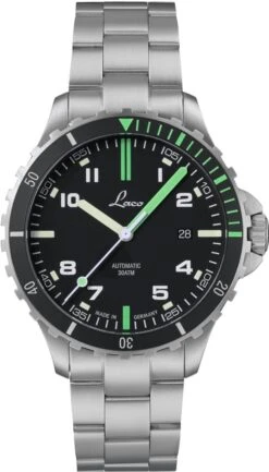 Laco Amazonas.MB 862107.MB Herren Automatikuhr Made In Germany