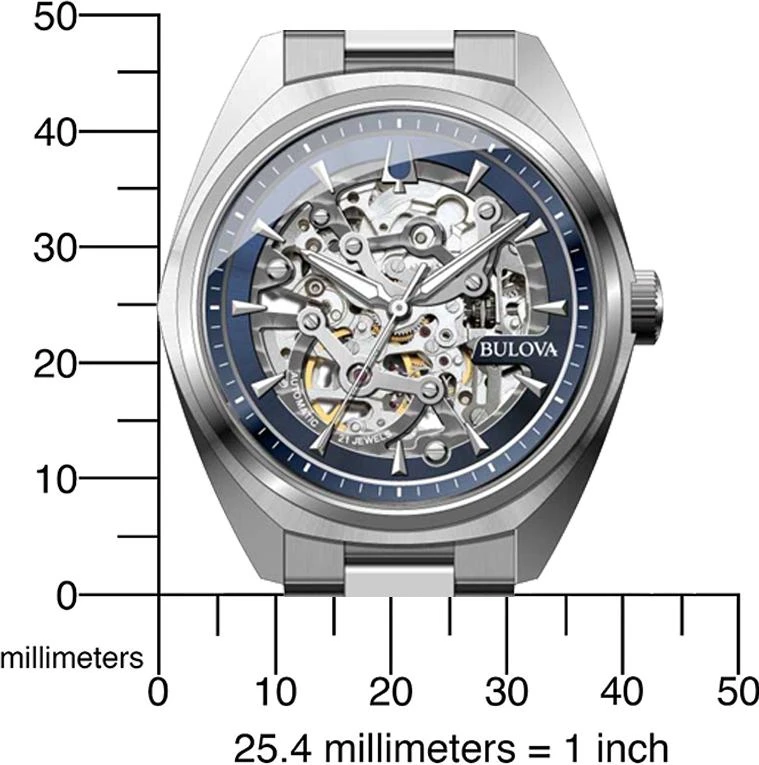 Bulova Automatic 96A292 Herren Automatikuhr 5 Bulova Automatic 96A292 Herren Automatikuhr – Bild 5